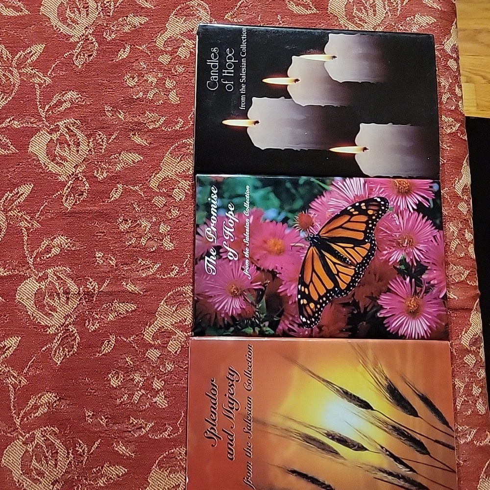 SALESIAN COLLECTION set of 3 books Splendor & Majesty Promise Of Hope Candles Of